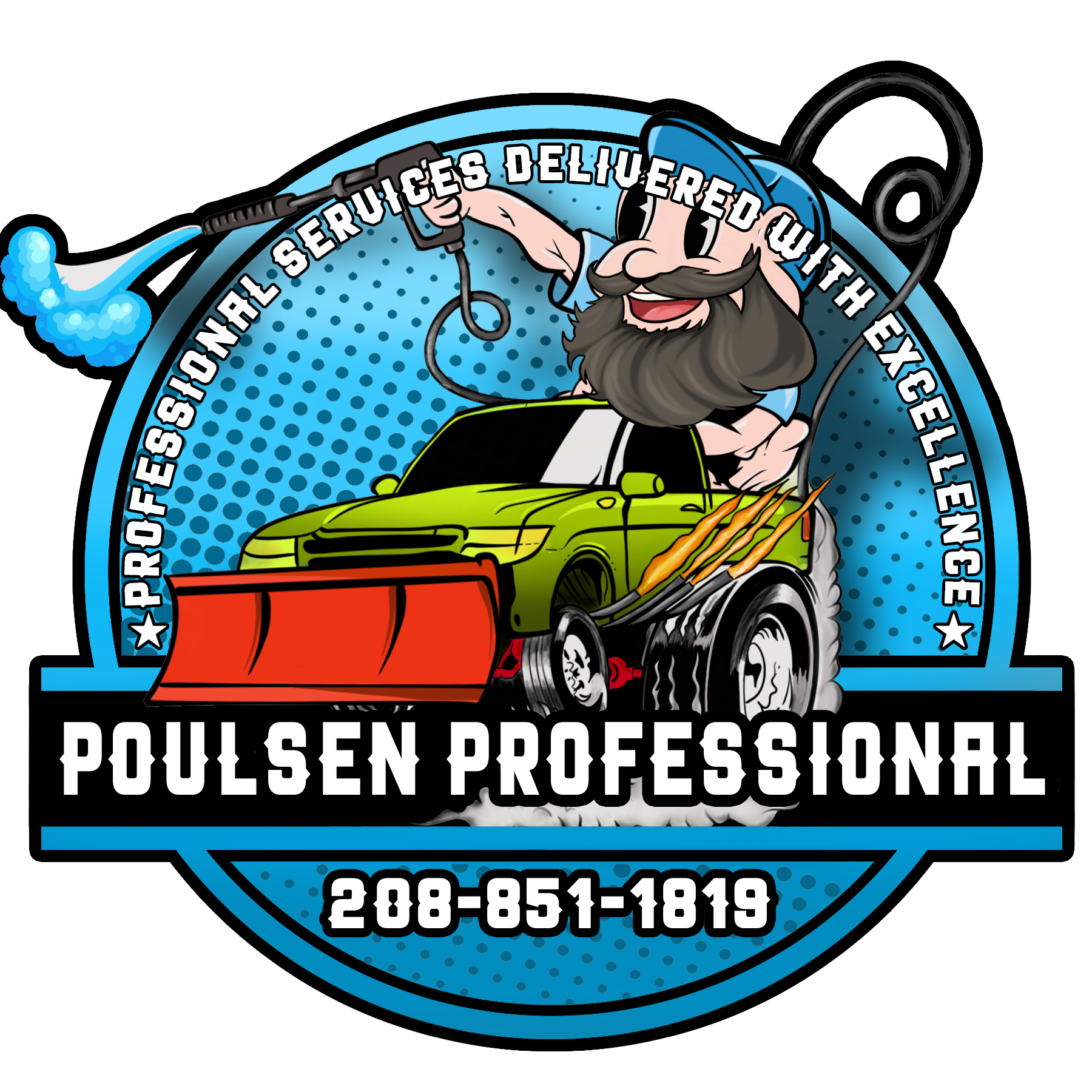Poulsen Professional badge